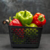 Peppers (Green, Yellow & Red)